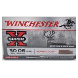 20 Rounds Winchester Super X .30-06 Springfield