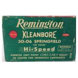 17 Empty Brass Casings Of Remington 30-06