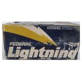 500 Rounds Of Federal Lightning .22 LR Ammo