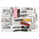 Great Knife Lot various styles & Sizes & Pepper Sp