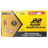500 Rounds Aguila SuperExtra 22 Long Rifle Ammo