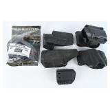 6 Polymer & Kydex Holsters w/ Accessories
