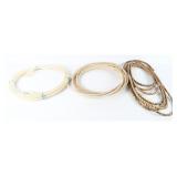 Trio of Western Lariats & Braided Rawhide Reata