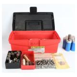 23 Lyman Sizing Dies & 73 Top Punches w/ Toolbox