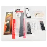 6 Firearm Mags and Accessories Including Mec-Gar