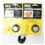 A Trio of HKS Revolver Speedloaders Models 587-A