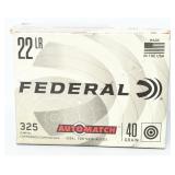 325 Rds .22 LR Ammo