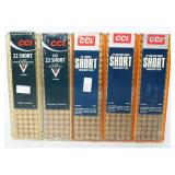 500 Rds CCI .22 Short Lot Ammo