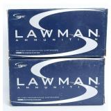 100 Rds Speer Lawman 115 Grain 9mm Luger Ammo