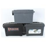Rds A Trio Plastic Storage Ammo
