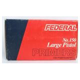 A Lot of 1000 Federal No. 150 Large Pistol Primers