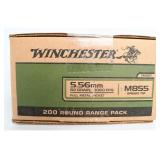 Rds Winchester M855 NATO 62 5.56x45mm Ammo