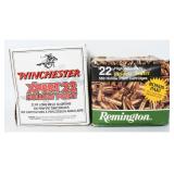 Winchester & Remington .22 Long Rifle Ammunition