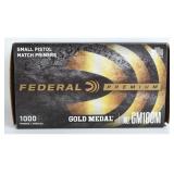 Federal GM100M Small Pistol Match Primers (1000)