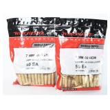 A Lot of 100 Winchester 7mm-08 Remington Unprimed