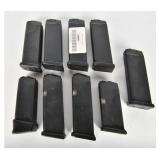 A Collection of 9 Glock Model 23 Magazines .40 S&W
