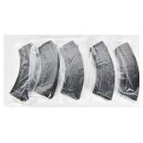 5 AK-Pattern 30-Round Steel Magazines 7.62x39mm