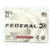 Federal Champion AutoMatch Ammunition .22 LR (325)