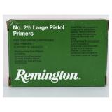 Remington No. 2 1/2 Large Pistol Primers 1000