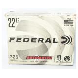 Federal AutoMatch Ammunition .22 Long Rifle