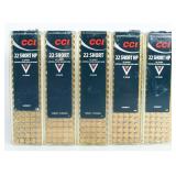 500 Rds CCI .22 Short Rimfire Ammo