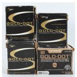 80 Rds Speer Gold Dot Personal Ammo