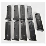 A Lot of 9 Beretta 92FS / M9 Pistol Magazines 9mm