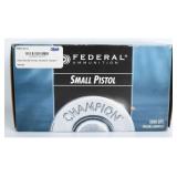 Federal Champion No. 100 Small Pistol Primers 1000