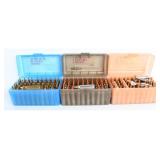 158 .22/250 Rem Centerfire Cartridges w/ MTM Boxes