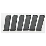6 Glock Model 23 Mags .40 S&W