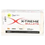 X-Treme Bullets .380 100 Grain RNFP Copper Plated