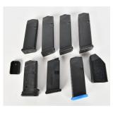 7 Glock & Magpul Semi-Automatic Pistol Magazines
