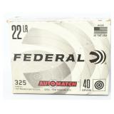 Federal AutoMatch Rimfire Ammunition .22 LR