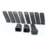 Set 9 Glock .45 Caliber Handgun Magazines