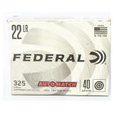 Rds Federal Champion AutoMatch .22 LR Ammo