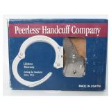 A Pair of Peerless Handcuff Company Nickel Plated