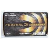 Federal Gold Medal Match Pistol Primers GM100M
