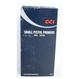 CCI No. 500 Small Pistol Primers Lot of 1000