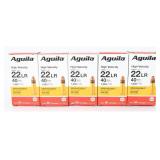 250 Rds Aguila High Velocity .22 LR Ammo