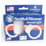 Smith & Wesson 100P-1 Nickel-Plated Handcuffs