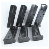 7 Smith & Wesson Model Mags 9mm