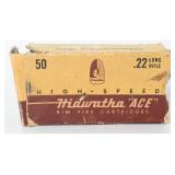 50 Hiawatha ACE Ammo .22 LR