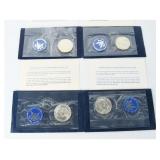 4 US 1971-S to Silver Dollars Pack Uncirculated