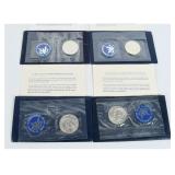 4 US 1971-S to Silver Dollars Govt Packaging
