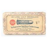 Remington-UMC .38 Colt Smokeless Ammo 50 Rds