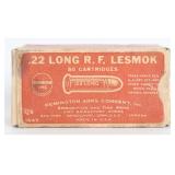 42 Remington-UMC Lesmok Ammo .22 Long
