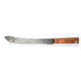 Antique Bullnose Butcher Knife Six-Pin Handle