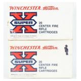 40 Rds Winchester Western .284 Winchester Ammo
