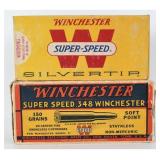 27 Winchester .348 Winchester Ammo and Casings