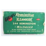 20 Remington Kleanbore .244 Remington Point Ammo